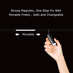 2021 Thời Trang Mới Hot Cài Đặt Đơn Giản Từ Tính Theo Dõi Ánh Sáng Tại Chỗ 48V Từ <span class=keywords><strong>LED</strong></span> Theo Dõi Ánh Sáng Tường Máy Giặt 12W Spotlight Xoay - Product Image 6