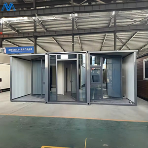 Maison mobile à faible coût Maisons de conteneurs portables modulaires préfabriquées Petite maison pliante intégrée - Product Image 3