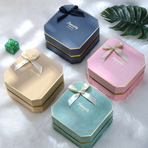 Custom Logo Paper Box Packaging <b>Wedding</b> Gift Valentines Day Present Rose Candy Gift case Packaging Boxes - Product Image 1