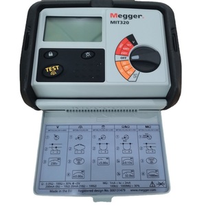 เครื่องทดสอบความต้านทานฉนวน Megger MIT310 1000V แบบดิจิตอล สำหรับการทดสอบทางไฟฟ้า - Product Image 2