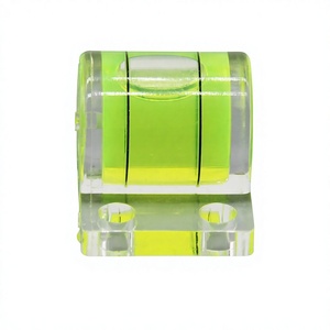Nivel de burbuja de plástico Heng Da Shui Ping Yi con orificios, mini nivel de burbuja para uso en bricolaje - Product Image 1