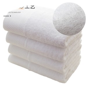 Toallas de Limpieza de Algodón Puro Blanco 60x27 Cm Absorbentes de Humedad Para Limpieza de Máquinas Industriales y Uso Protector en el Trabajo - Product Image 2