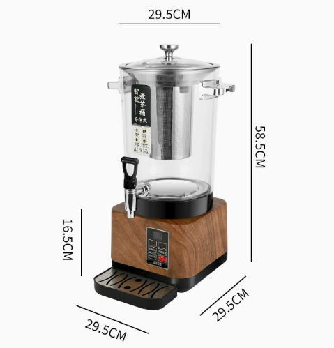 Modèle de seau filtrant à grain de bois 20L