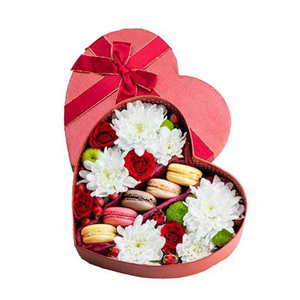 Tùy Chỉnh Thiết Kế Sinh Thái Tái Chế Cao Cấp Ngọt Ngào Món Tráng Miệng Bao Bì Trượt Mở Macaron Quà Tặng Giấy Hộp Ngăn Kéo Với Chèn Ngăn - Product Image 4