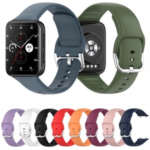<span class=keywords><strong>Bracelet</strong></span> de rechange Sport intelligent, <span class=keywords><strong>Bracelet</strong></span> officiel en Silicone pour <span class=keywords><strong>OPPO</strong></span> <span class=keywords><strong>Watch</strong></span> 2 42mm <span class=keywords><strong>46mm</strong></span> - Product Image 1
