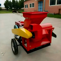 Machine à décortiquer le maïs de haute qualité, batteuse-mélangeuse pour le blé, le soja, le sorgho, bon prix avec moteur PTO ou diesel