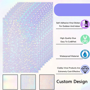 Film de lamination à froid autocollant en PVC transparent brillant mat holographique A4 <span class=keywords><strong>pour</strong></span> la protection des photos et des images - Product Image 6
