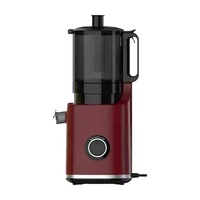 Nouvelle conception, extracteur de jus lent électrique en acier inoxydable de haute qualité avec goulotte d'alimentation large de 141 mm, presse à froid mains libres pour usage domestique