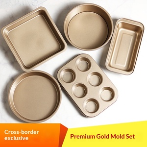 Set di Stampi per Torte Commerciali Antiaderenti con Fondo Rimovibile, con Teglie per <span class=keywords><strong>Pizza</strong></span> e Biscotti per Uso Domestico - Product Image 2