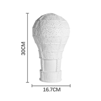 Nouveau design Montgolfière Lampe de table Décoration de chambre d'enfant Lumière LED mignonne Veilleuse creuse Montgolfière Veilleuse