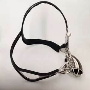 Ceinture <span class=keywords><strong>de</strong></span> chasteté et pantalon en acier inoxydable avec cage à pénis en forme <span class=keywords><strong>de</strong></span> T et plug anal - Product Image 3