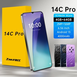 ZNNXECC 14C Pro 4G รองรับทุกเครือข่าย โทรศัพท์ราคาประหยัด พร้อมซีพียูแปดคอร์ และระบบจดจำใบหน้า หน้าจอขนาดใหญ่ 6.6 นิ้ว สมาร์ทโฟนขายส่ง - Product Image 6
