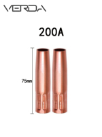 Buse de torche de soudage MIG en cuivre 200A/350A/500A en promotion