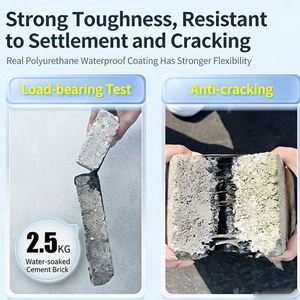 Revêtement imperméable en polyuréthane haute résistance anti-corrosion pour toit, terrasse, balcon - Product Image 3