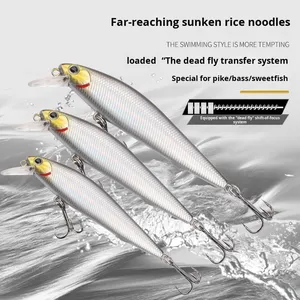 Bionischer Edelstahl-Hardbait für Weite Würfe mit Schwebender Aktion und Realistischem Design - Minnow-Köder für Süßwasser-Angeln - Product Image 3