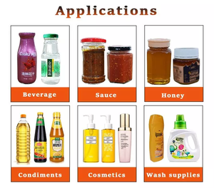 Cơ thể mỹ <span class=keywords><strong>ph</strong></span>ẩm Lotion dầu cọ hạt tiêu nóng nước sốt chai <span class=keywords><strong>ph</strong></span>ụ Máy làm đầy chất lỏng - Product Image 2