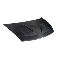 Capot moteur ventilé en fibre de carbone pour Honda Civic FD2 Type R 2007-2011 Style A