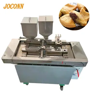 Máquina comercial de fazer bolhas de waffles e sorvetes, máquina de enchimento de feijão vermelho doce e bolas de milho comercial