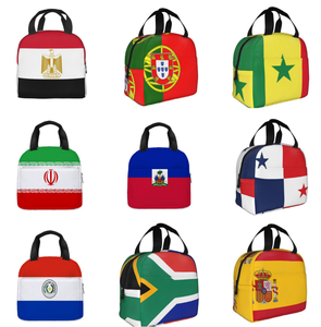 Sac isotherme de haute qualité pour le déjeuner, personnalisé pour le match de football 2026, avec 48 pays, boîte isotherme scellée, portable, isolation thermique - Product Image 6
