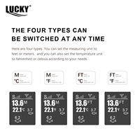Détecteur de poissons à distance LUCKY, sonar sans fil 30 mètres avec imagerie HD, étanche IP68, batterie au lithium, modèle FF718LiC-WL