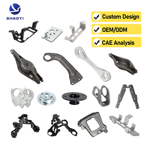 Piastra di Montaggio Motore Personalizzata - Molla a Pistone Retrattile, Componenti Stampati su Misura in Acciaio BR440/590H/SAPH400, Spessore 1-10mm - Product Image 1