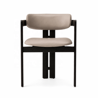Chaises de cuisine italiennes modernes Chaise de fauteuil en bois massif de haute qualité pour manger