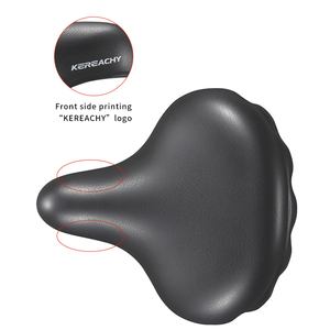 KEREACHY <span class=keywords><strong>Selle</strong></span> <span class=keywords><strong>de</strong></span> vélo électrique rétro marron épaissie, ultra-large, <span class=keywords><strong>avec</strong></span> double ressort et <span class=keywords><strong>amortisseur</strong></span>, pour vente en gros - Product Image 5