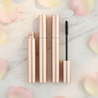 Tube de mascara vide en aluminium/plastique avec logo personnalisé OEM/ODM, estampage à chaud or, brosse à peigne fin, sérigraphie – Vente en gros