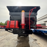 Semi-remorque à benne arrière en acier robuste à 3 essieux, capacité 40-60 tonnes |   Bennette hydraulique pour le transport de sable/gravier dans le secteur minier et de la construction 40m