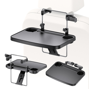 Table pliante multifonctionnelle en ABS <span class=keywords><strong>pour</strong></span> voiture, plateau <span class=keywords><strong>pour</strong></span> siège arrière, volant, réglable en hauteur et en angle, bureau <span class=keywords><strong>portable</strong></span>, <span class=keywords><strong>support</strong></span> de téléphone, SUV, <span class=keywords><strong>camion</strong></span> - Product Image 4