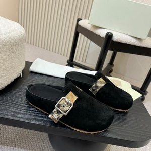 Chaussures plates antidérapantes noires personnalisées, style coréen, légères, chaudes et moelleuses, pour l'hiver, livraison directe, de luxe, de créateur - Product Image 4