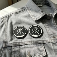 Étiquettes thermocollantes personnalisées en PVC 3D pour vêtements et sacs, lavables, carrées/rectangulaires, avec logo