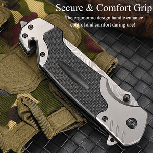 Dao bỏ túi cho nam giới, lưỡi dao sắc bén chống trượt xử lý dao gấp túi, dao EDC để săn bắn cắm trại câu cá ngoài trời đi bộ đường dài - Product Image 4