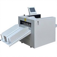 Machine à plier et à plisser numérique entièrement automatique CG337, type écran tactile, alimentation par aspiration, garantie 1 an