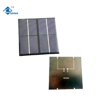 Mini panneaux solaires Chargeur 2V Panneaux solaires en époxy résistant aux intempéries Modules de panneaux solaires 2W Panneaux solaires poly personnalisés ZW-115115-2V