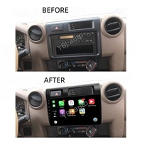 YBJ Aksesori Mobil LCD Android Tampilan modul layar sentuh untuk Toyota Land Cruiser LC76 70 78 2007-2023 layar LC79
