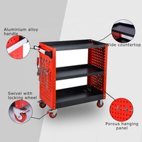 Chariot de rangement multifonctionnel pour outils, boîte à outils sur roulettes pour mécanicien