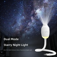Lampe de projection ciel étoilé Aurora la plus vendue, en ABS, luminosité réglable, alimentée par USB, projecteur de ciel étoilé pour voiture, mini veilleuse