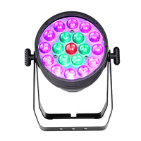 Projecteur LED Par Zoom 19*15W RGBW 4-en-1 à 3 anneaux de pixels avec contrôle DMX pour éclairage mural