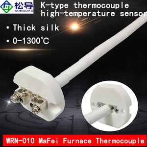 WRN-010 termokupl tel <span class=keywords><strong>k</strong></span>-tipi termokupl çekirdek MaFei fırın WRN termokupl seramik manyetik boncuk çekirdek - Product Image 3