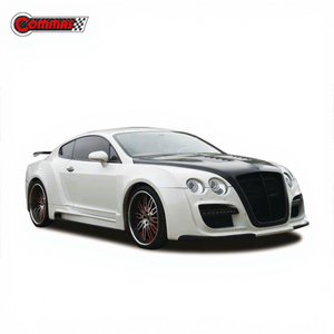 ASI Style Fiberglass Car Body Kit for Bentley Continental GT Front Bumper Side Skirts Exhaust Pipe Rear Bumper Bodykit 2004-2012 - Product Image 1