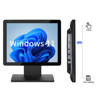 Moniteur Tactile Capacitif 15 Pouces Compatible Windows 10 pour Système de Point de Vente