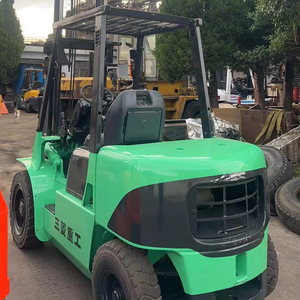 รถยกมิตซูบิชิมือสอง 3 ตัน ดีเซล ไฮดรอลิก สำหรับงานออฟโรด เสากระโดงเดี่ยว/สามตอน นำเข้าจากญี่ปุ่น ขาย - Product Image 1