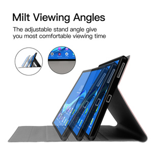 Funda protectora delgada para tableta, carcasa de cuero con teclado para <span class=keywords><strong>Lenovo</strong></span> Tab M10 TB-<span class=keywords><strong>X606F</strong></span>/TB-X606X de 10,3 pulgadas - Product Image 5