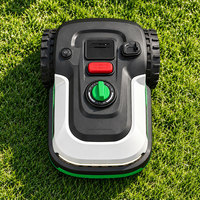 Tondeuse à gazon automatique robot avec couverture de 600 mètres carrés pour entretien de pelouse résidentielle et coupe d'herbe