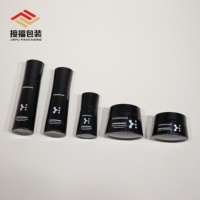 Nouvelle bouteille conique de luxe haut de gamme à fond épais, ensemble de flacons de 30 ml à 120 ml, flacon d'eau cosmétique, emballage de crème de 50 à 100 g, flacon en verre