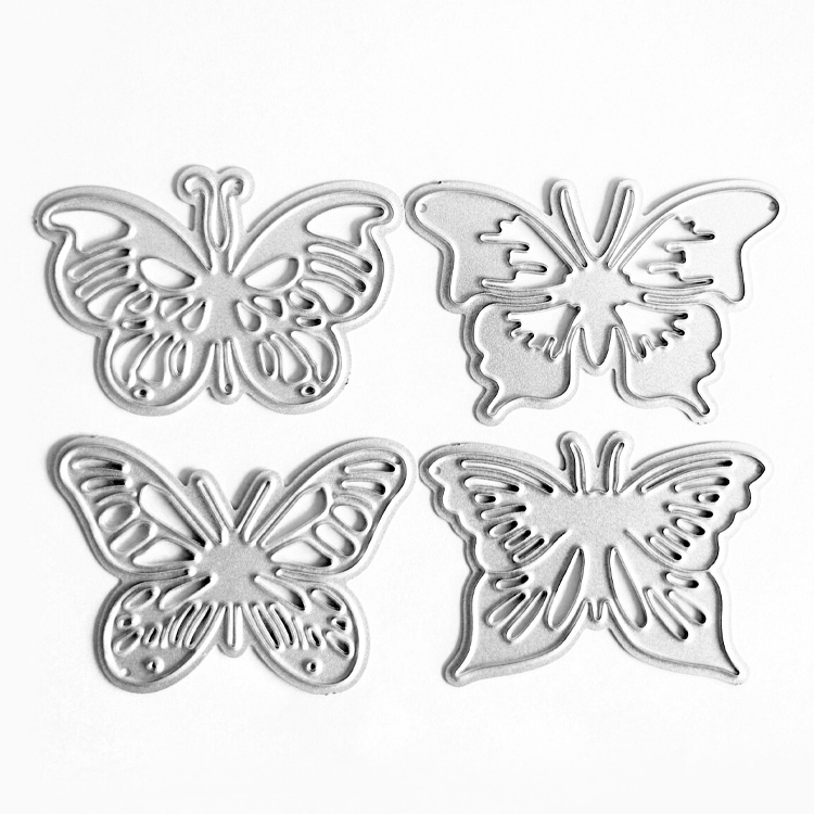 Matrices De Découpe En Métal 3D Motif Papillon Scrapbooking