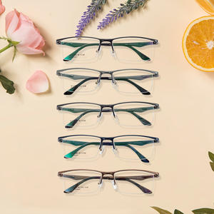 半額アルミニウムマグネシウムスクエアガラスレンズ光学ガラスブルーライトブロック - Product Image 4