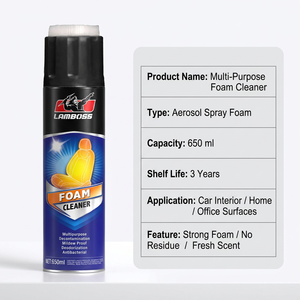 LAMBOSS Detergente Schiumogeno Multifunzione per Interni Auto, Sedili in Pelle e Tappezzeria - Product Image 5