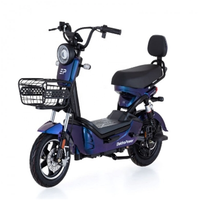 Scooter électrique intelligent de vélo avec l'aide de pédale de moteur du chargeur 350W d'USB